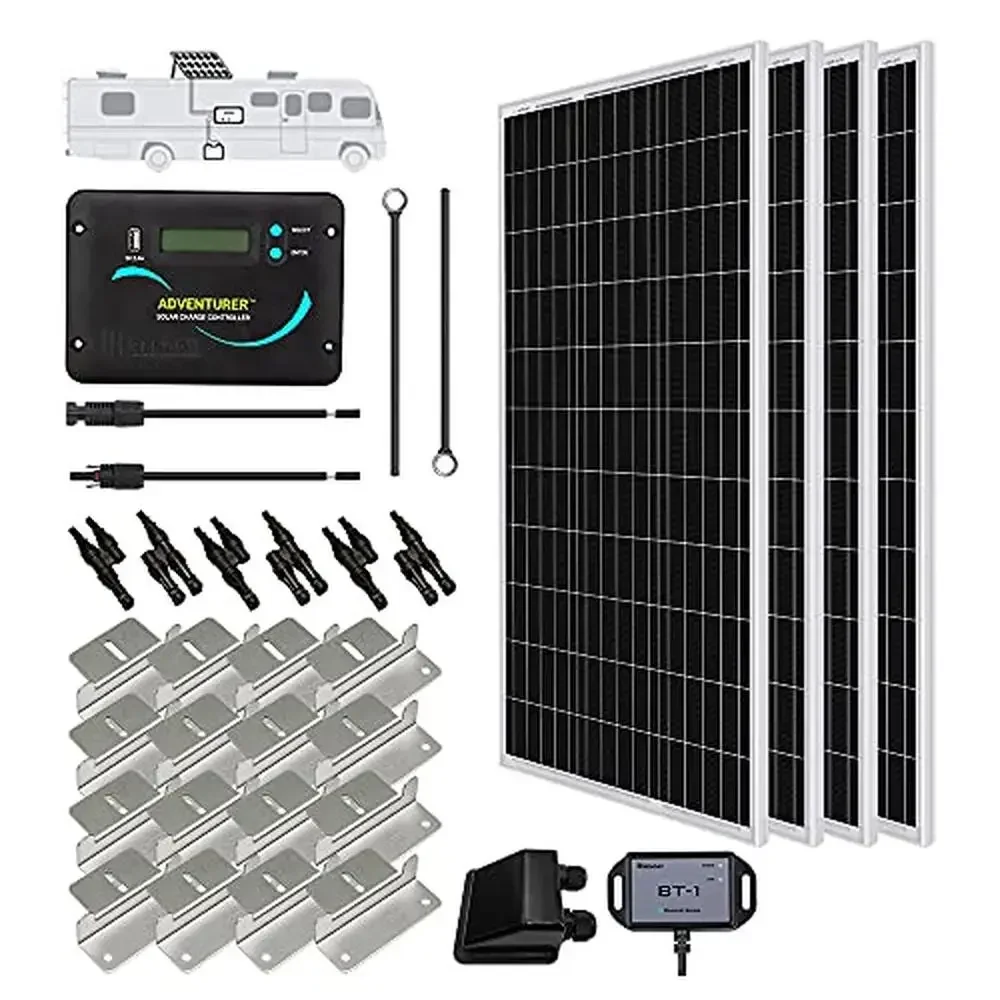 -For Solar RV Kit Off-Grid 400 - Rv Solar Kit 400W ulasan dan harga