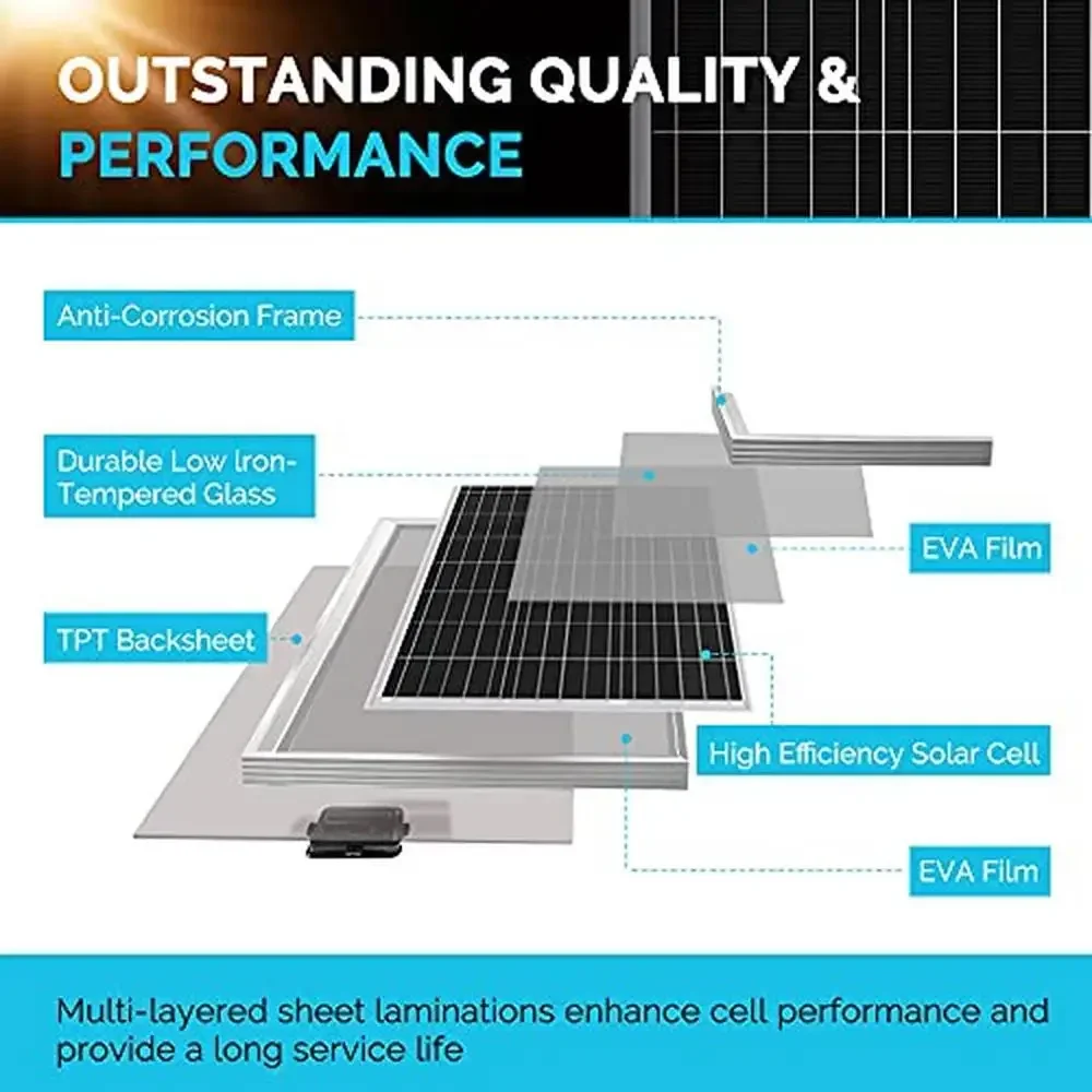 -For Solar RV Kit Off-Grid 400 - Rv Solar Kit 400W ulasan dan harga