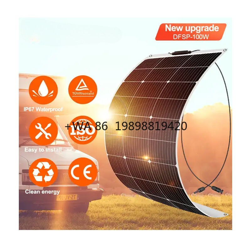Dokio  Hot Sale 100w 150W 200w - Rv Solar Kit 400W ulasan dan harga