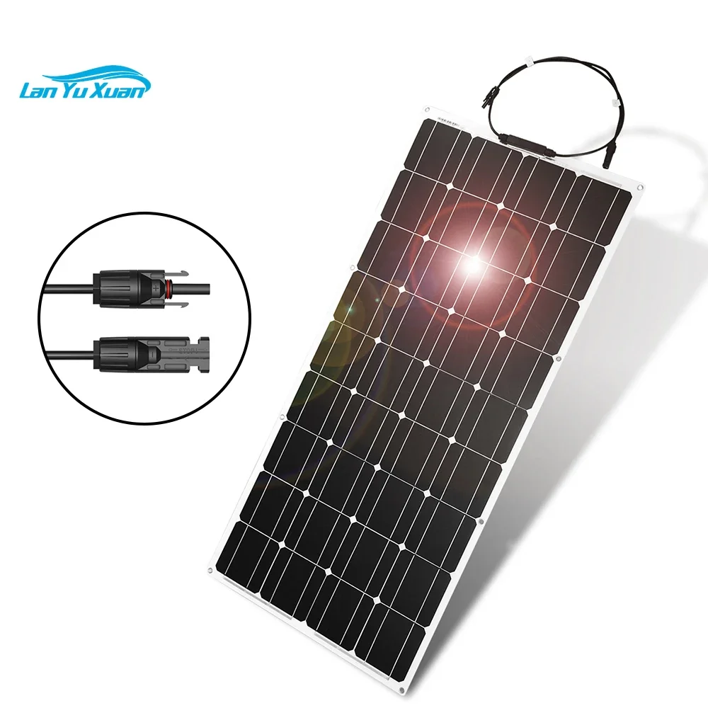 18V 100W 200W 400W Flexible So - Rv Solar Kit 400W ulasan dan harga