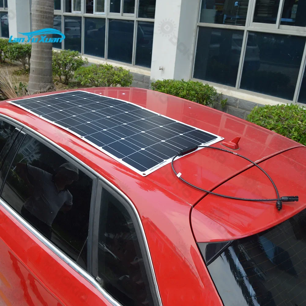 18V 100W 200W 400W Flexible So - Rv Solar Kit 400W ulasan dan harga
