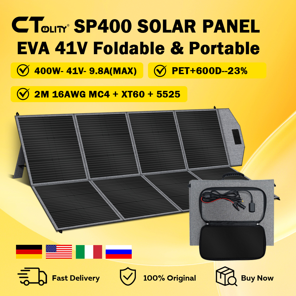 CTOLITY SP400 Portable Solar P - Rv Solar Kit 400W ulasan dan harga