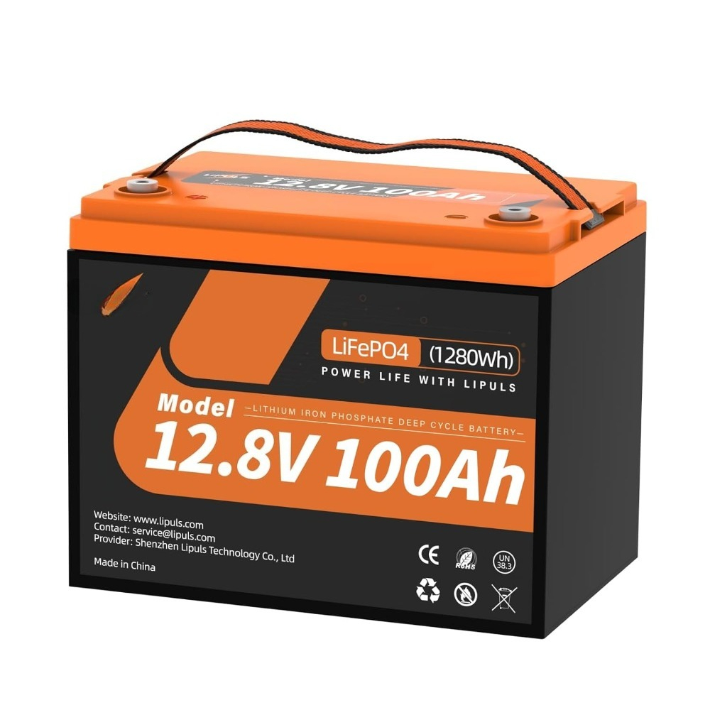 12.8V 100Ah Group 24 LiFePO4 B - Lithium Battery 100Ah ulasan dan harga