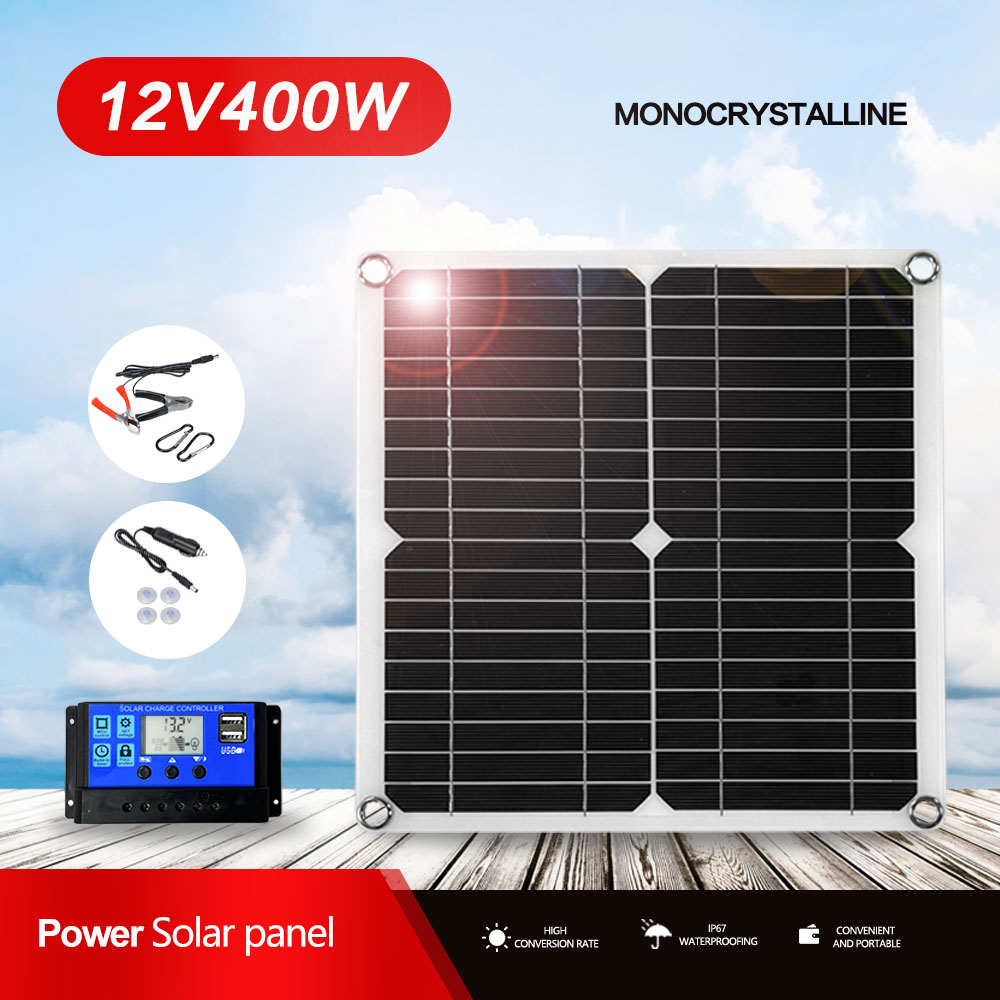 400W Solar Panel Kit Complete  - Rv Solar Kit 400W ulasan dan harga