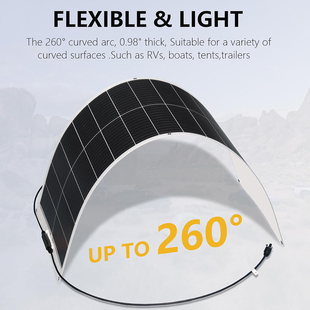 500W 400W 200W 100W Flexible S - Rv Solar Kit 400W ulasan dan harga