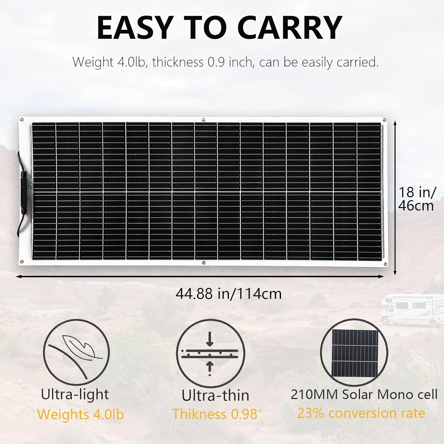 500W 400W 200W 100W Flexible S - Rv Solar Kit 400W ulasan dan harga
