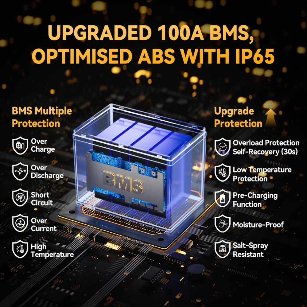 12V 100Ah Group 24 LiFePO4 Bat - Lithium Battery 100Ah ulasan dan harga