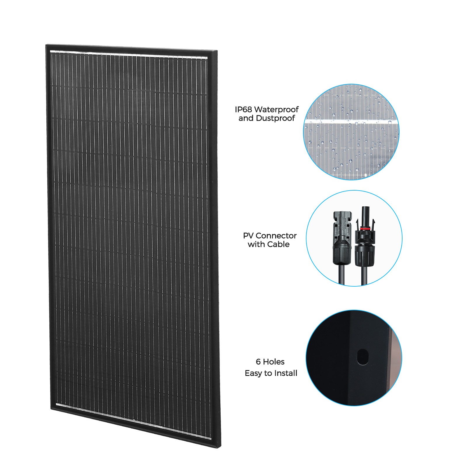 Lightweight 18V 200W 400W Sola - Rv Solar Kit 400W ulasan dan harga